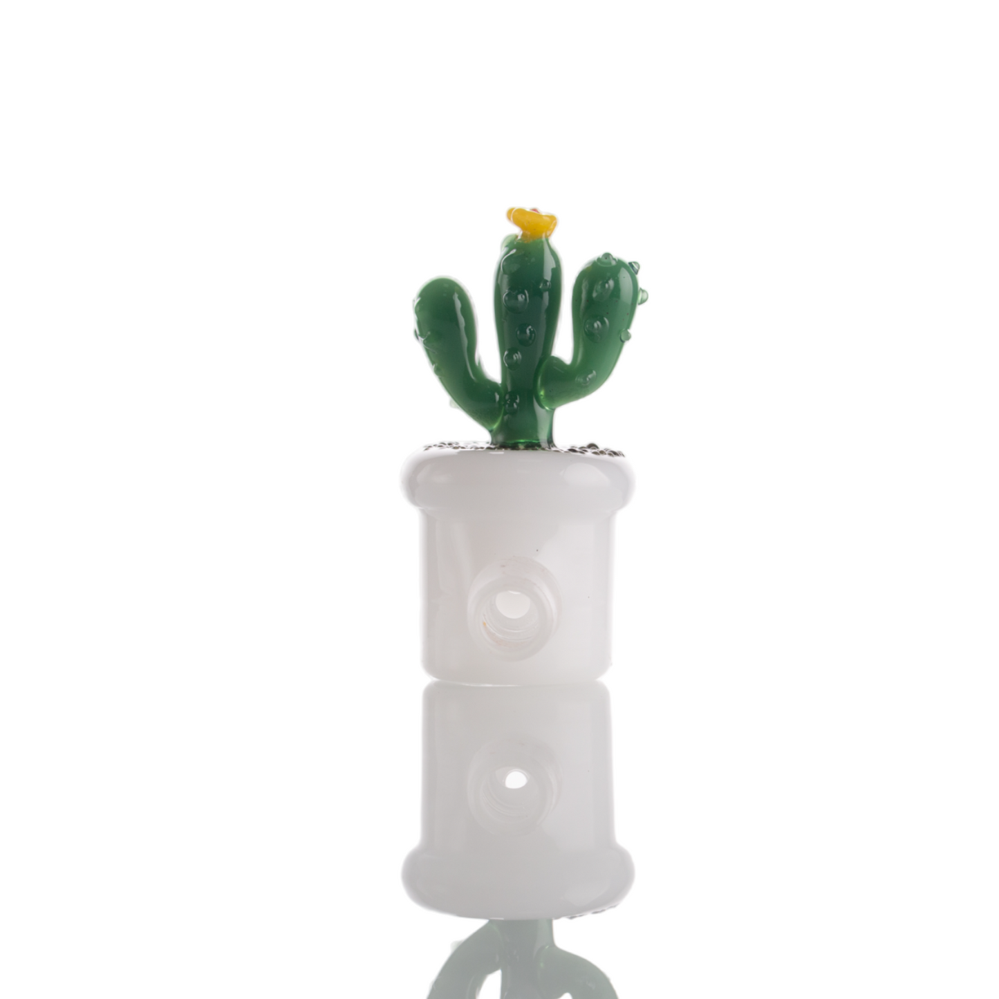 Mini Mushroom and Cactus Glass Pipe