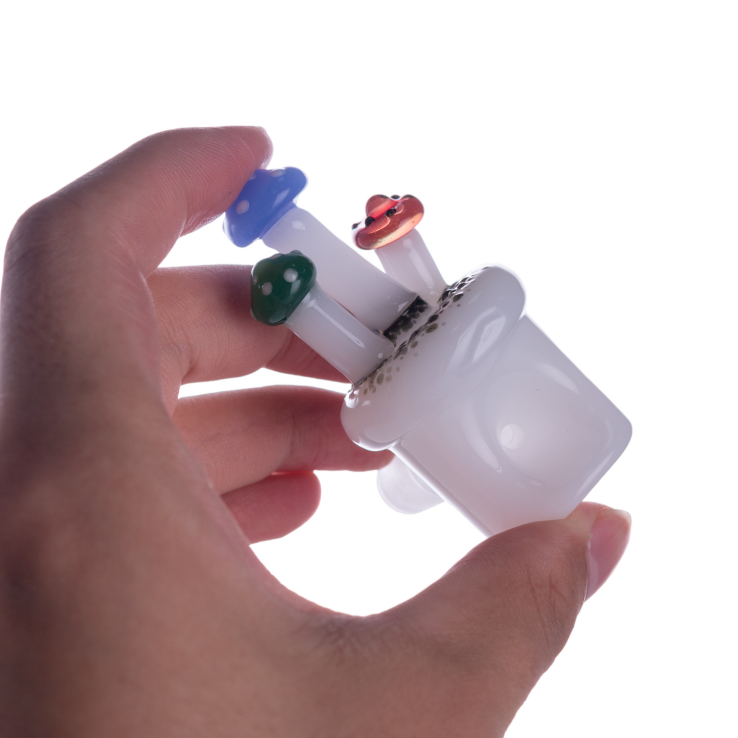 Mini Mushroom and Cactus Glass Pipe