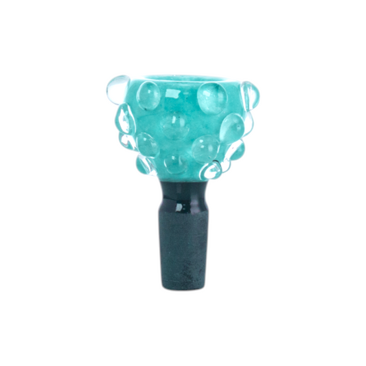 Textured Glass Hookah Bowl, 14mm Male Joint, PT7695