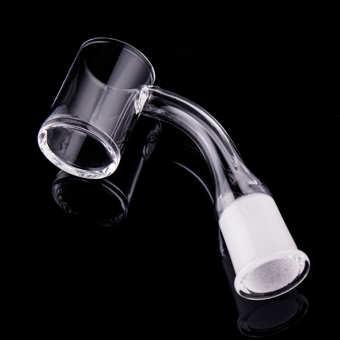 25mm Frosted Quartz Banger - 2mm Wall 4mm Bottom D2502