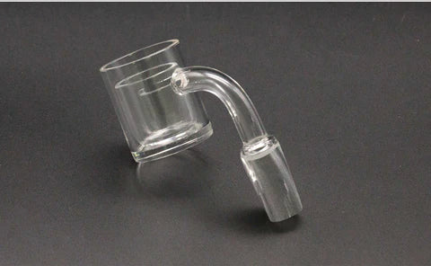 Volcanee 30mm Quartz Banger with Quartz Slits Insert