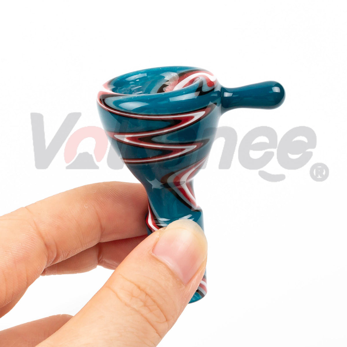 Colorful Swirl Glass Bowl Piece PT236
