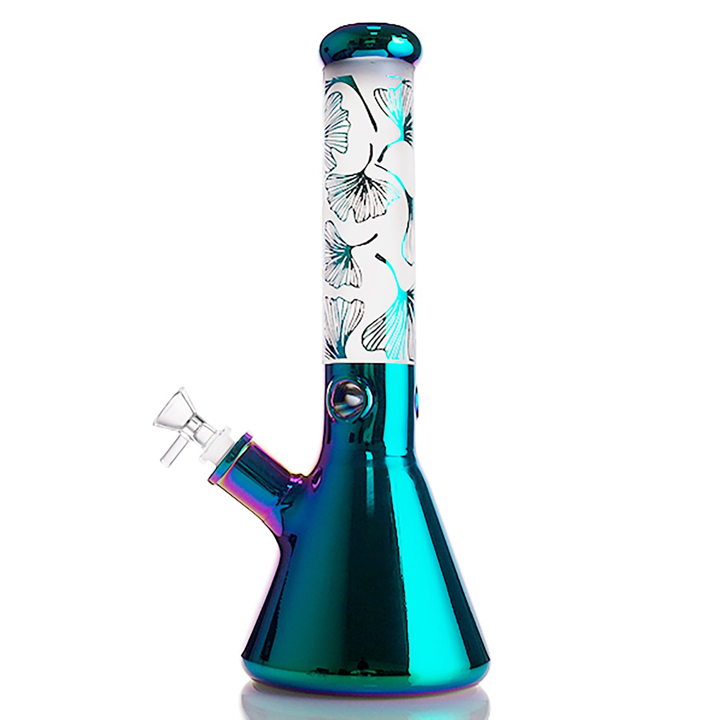 Electroplated 13.5in Glass Bong