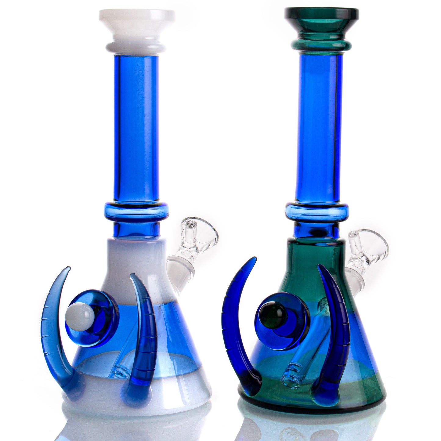 Tall Percolator Recycler Perc Glass Bong