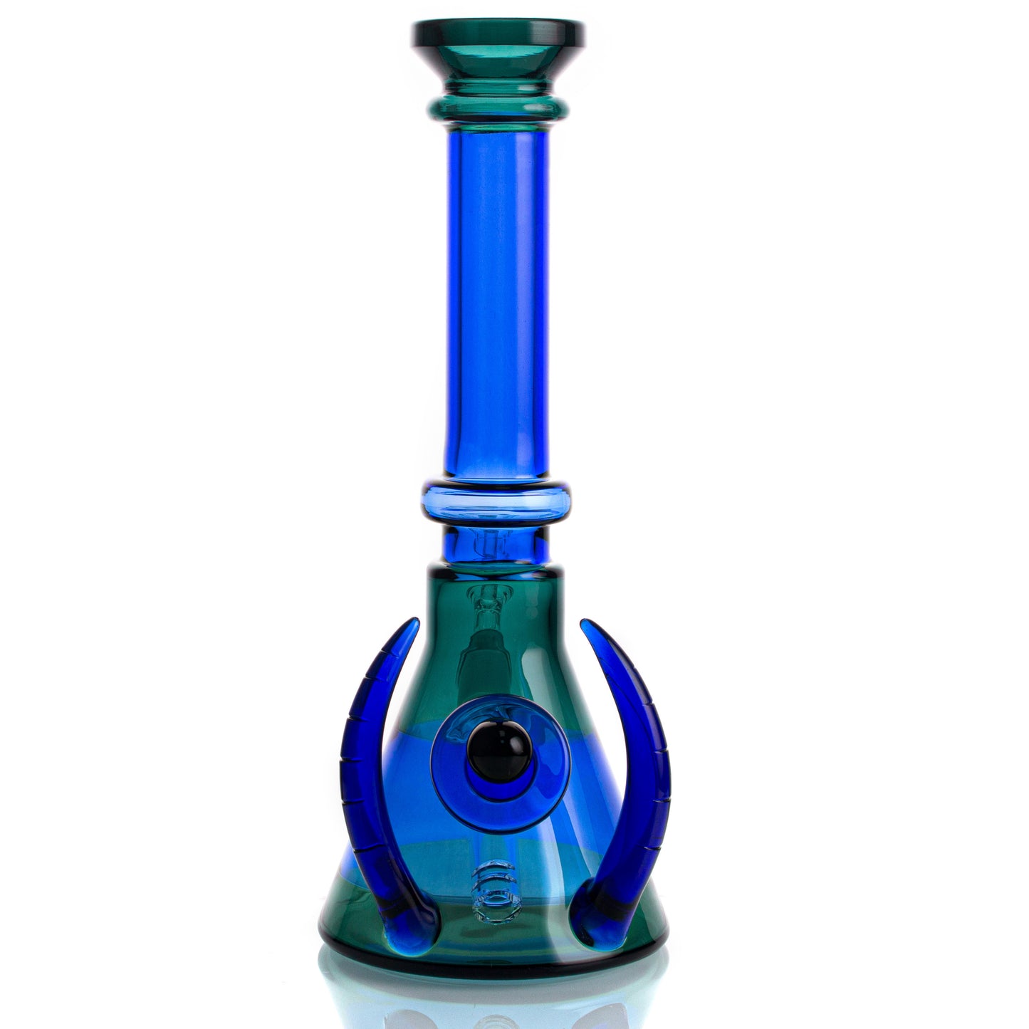 Tall Percolator Recycler Perc Glass Bong