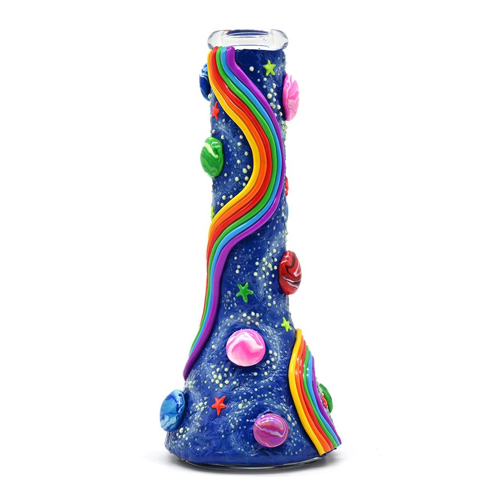 Space Rocket Glass Bong