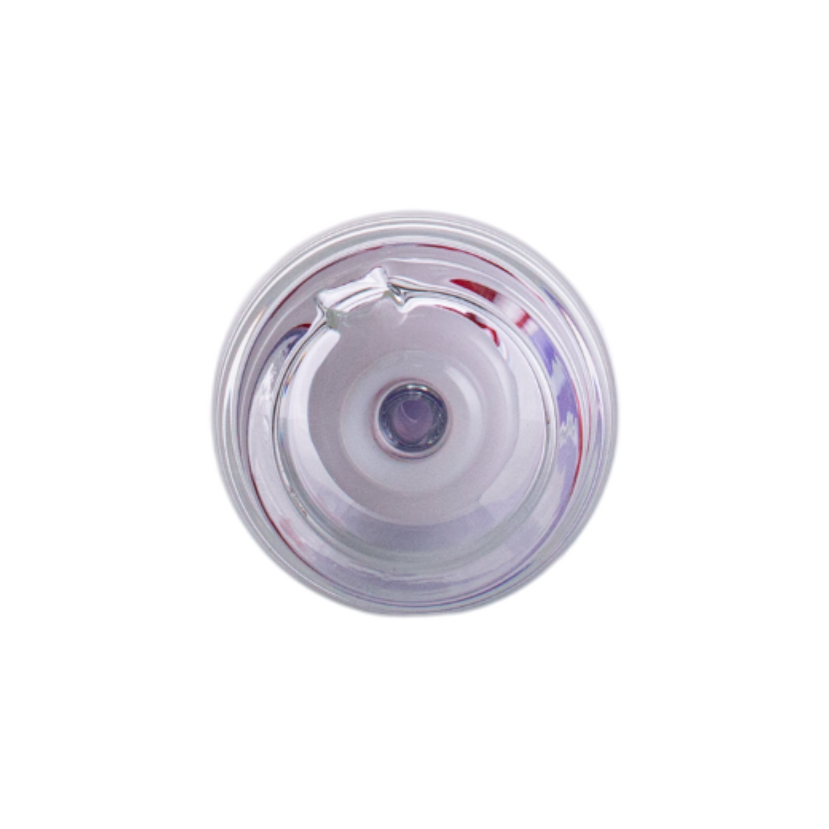 Mushroom Glass Attachment, 165mm Length, 42mm Base, Milky Colors, PF9122(Random Color)