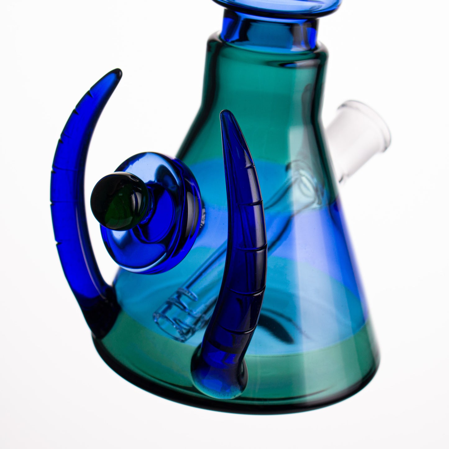 Tall Percolator Recycler Perc Glass Bong