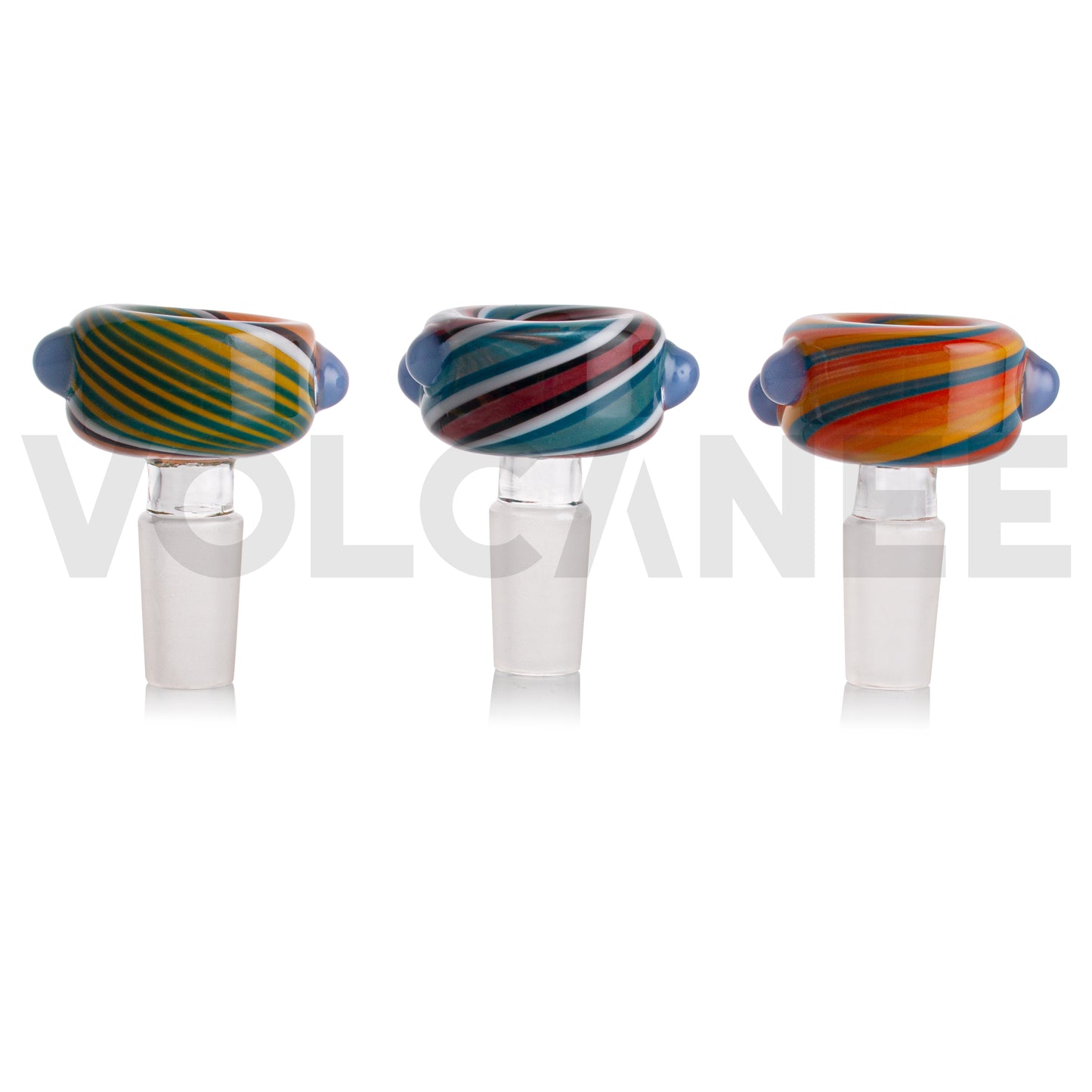 Striped Mini Glass Bowl Piece PT3735