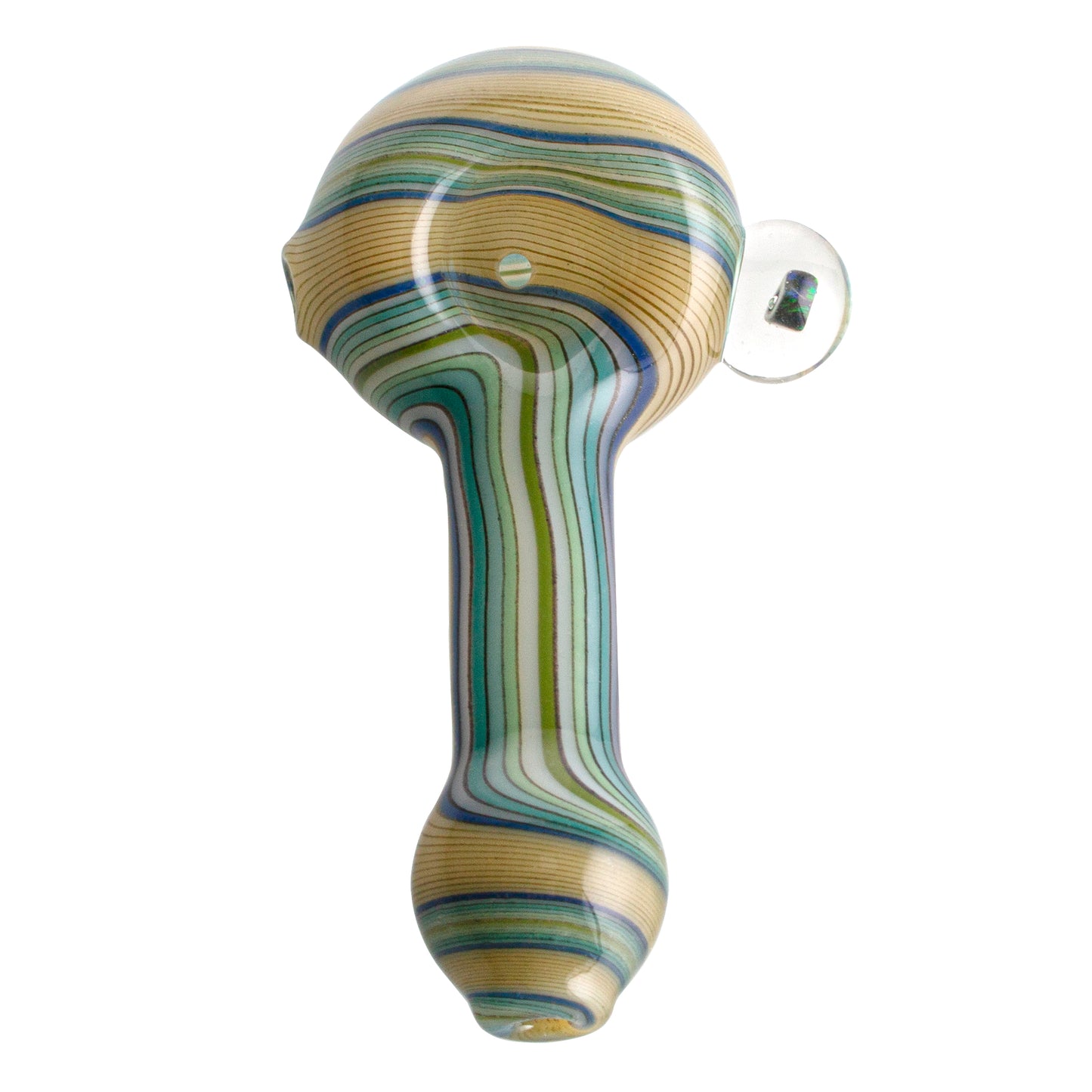 Glass Smoking Pipe YD3889 (Random Color)