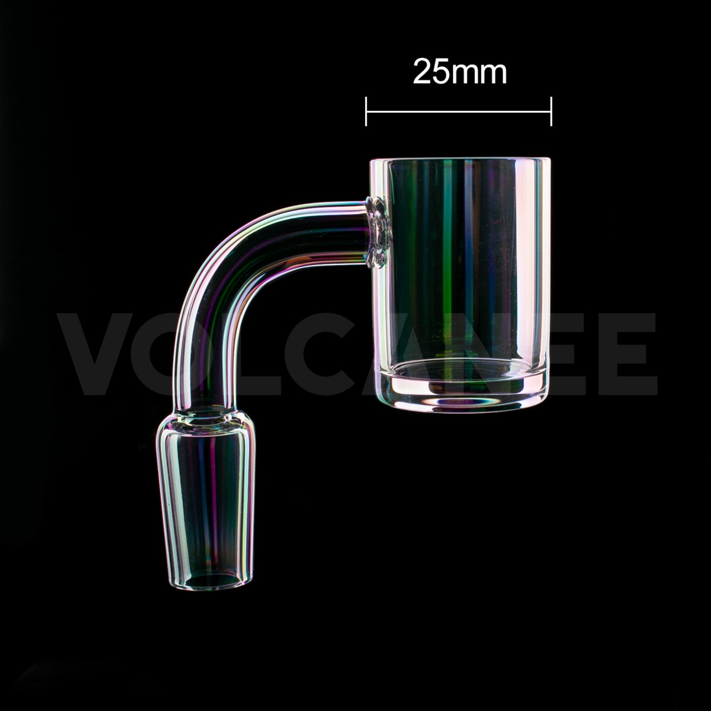 25mm Quartz Banger - 2mm Wall 4mm Bottom Clear Joint D25859