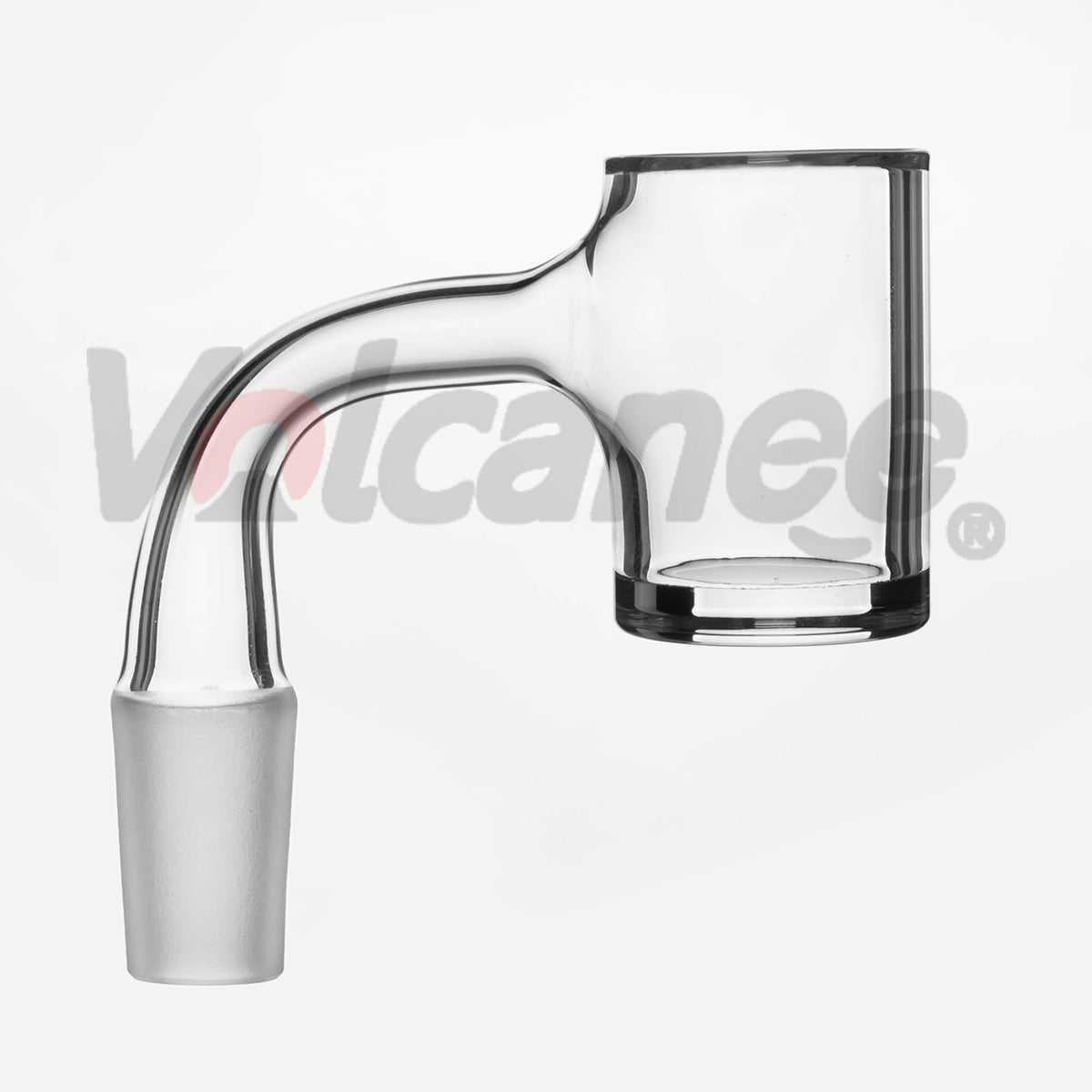 Full-Weld Quartz Banger 25mm - 2mm Wall 4mm Base 40mm Height D2503