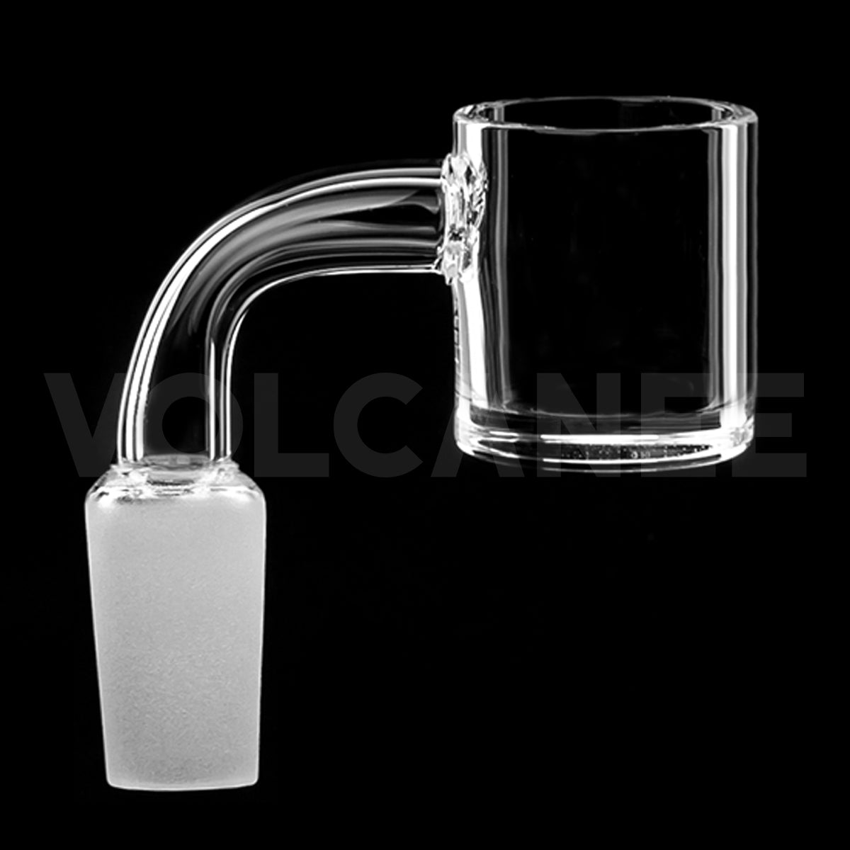 25mm Long Neck Quartz Banger - 2mm Wall 4mm Bottom D25845