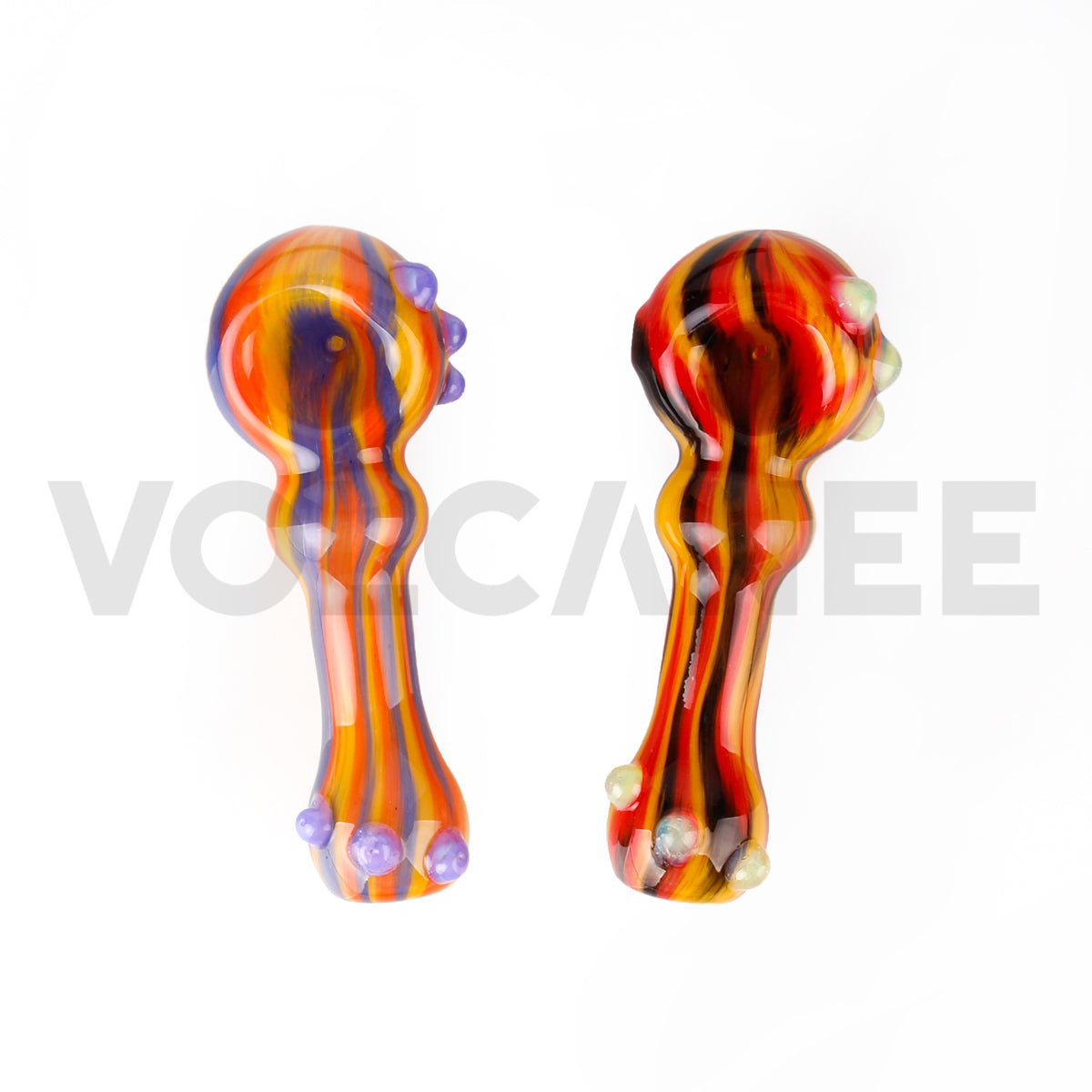 Hand-Blown Glass Bowl Art Decor, YD2467(Random Color)