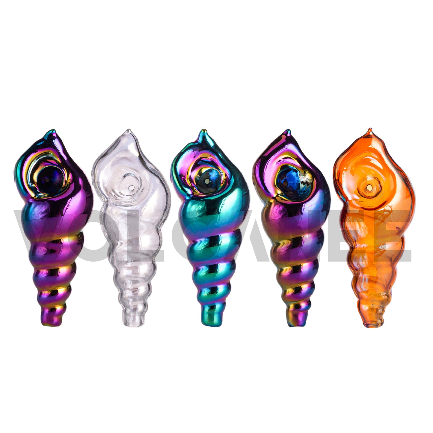 Glass Bottle Tobacco Pipe - 110mm Hand Pipe YD8007