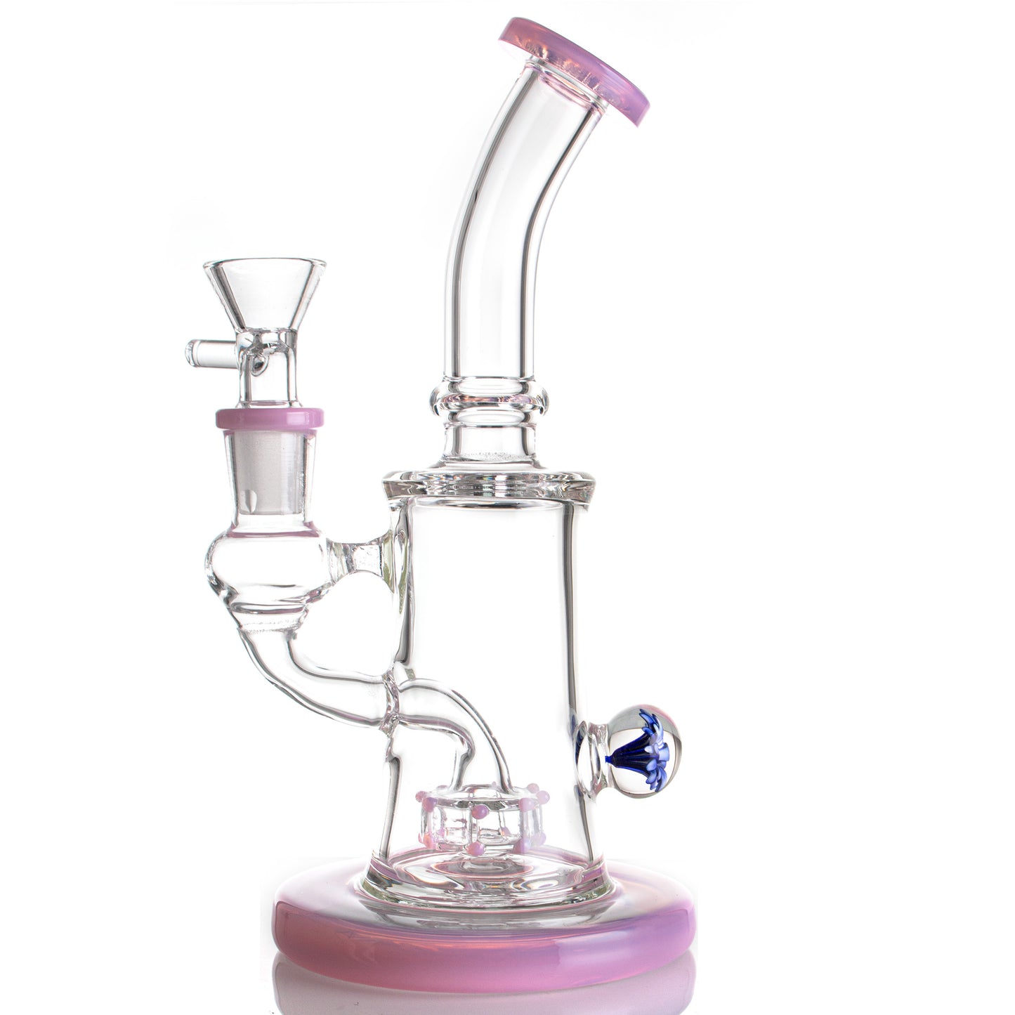 Flower Bead Glass Bong H880