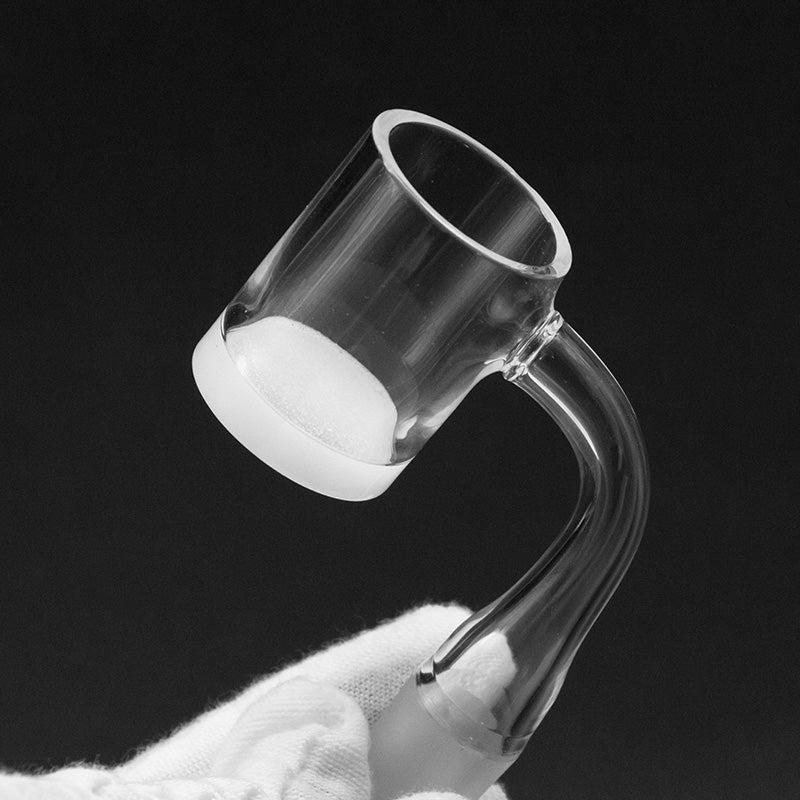 Volcanee 4mm Thick Opaque Bottom Gavel Quartz Banger