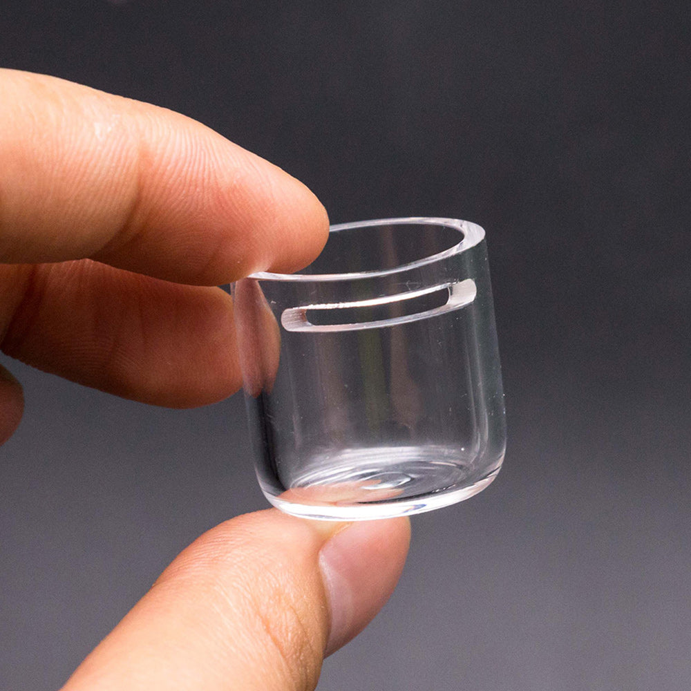 Volcanee 30mm Quartz Banger with Quartz Slits Insert