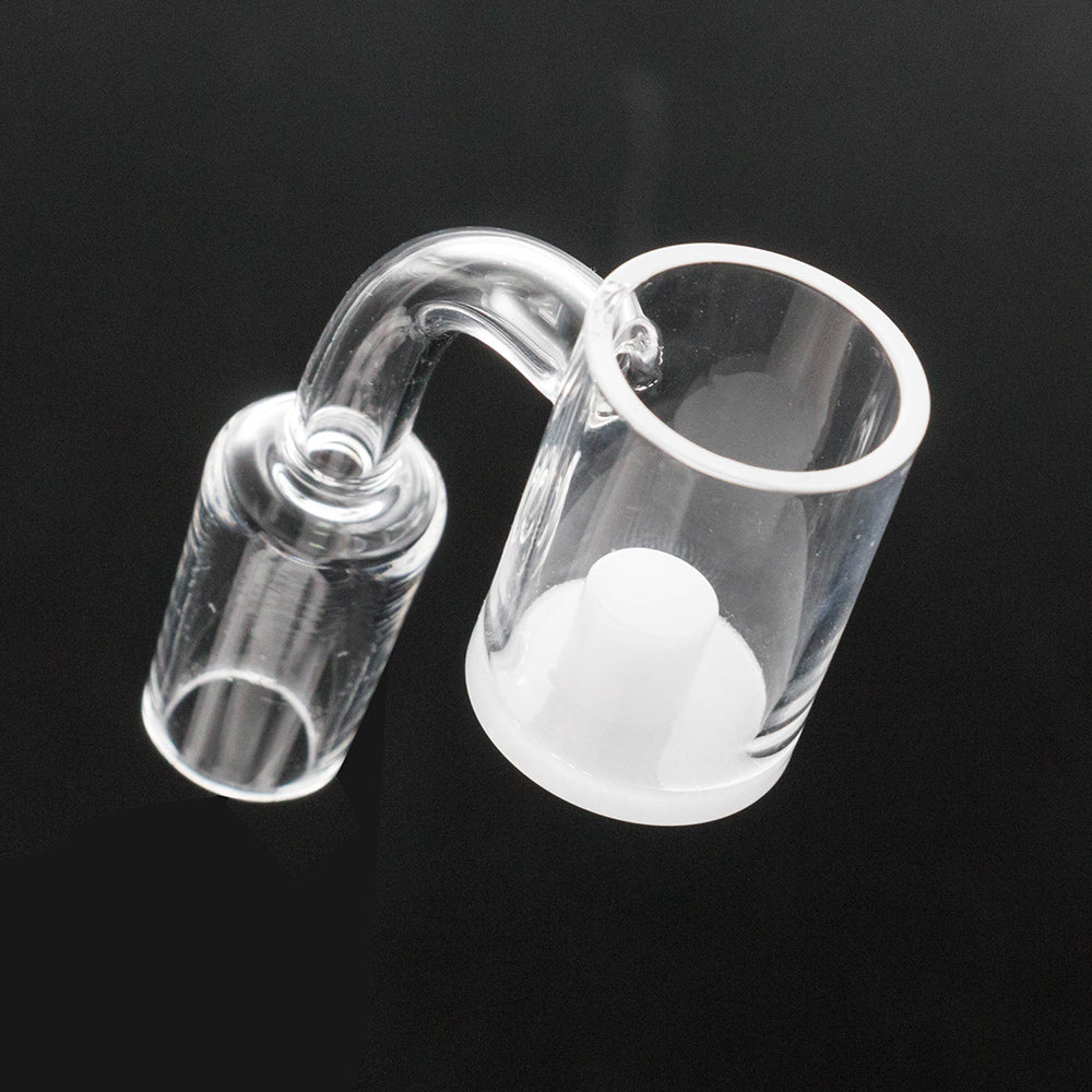 Volcanee Opaque Bottom Quartz Gavel Banger With Core Reactor