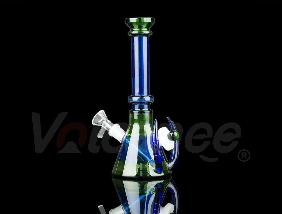 Tall Percolator Recycler Perc Glass Bong