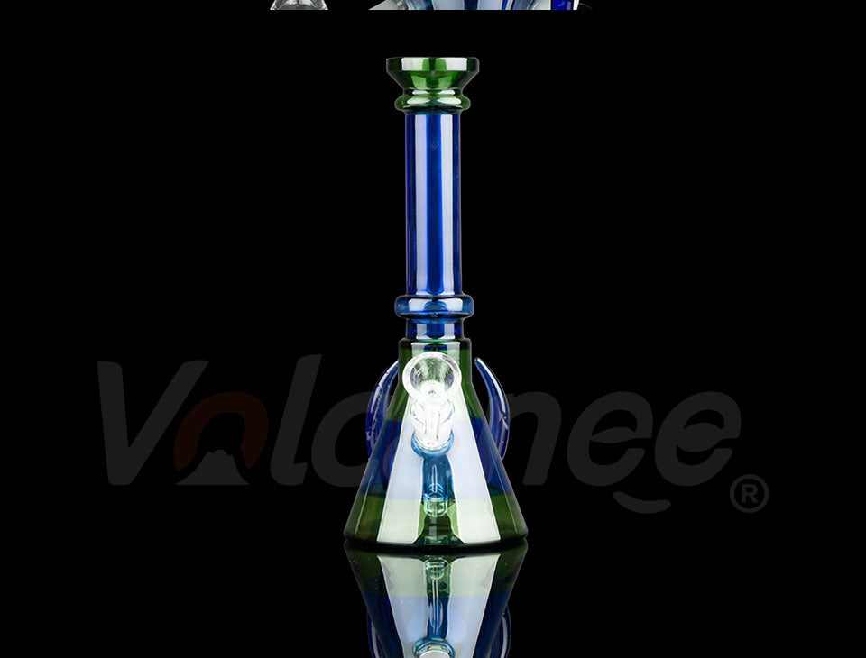 Tall Percolator Recycler Perc Glass Bong