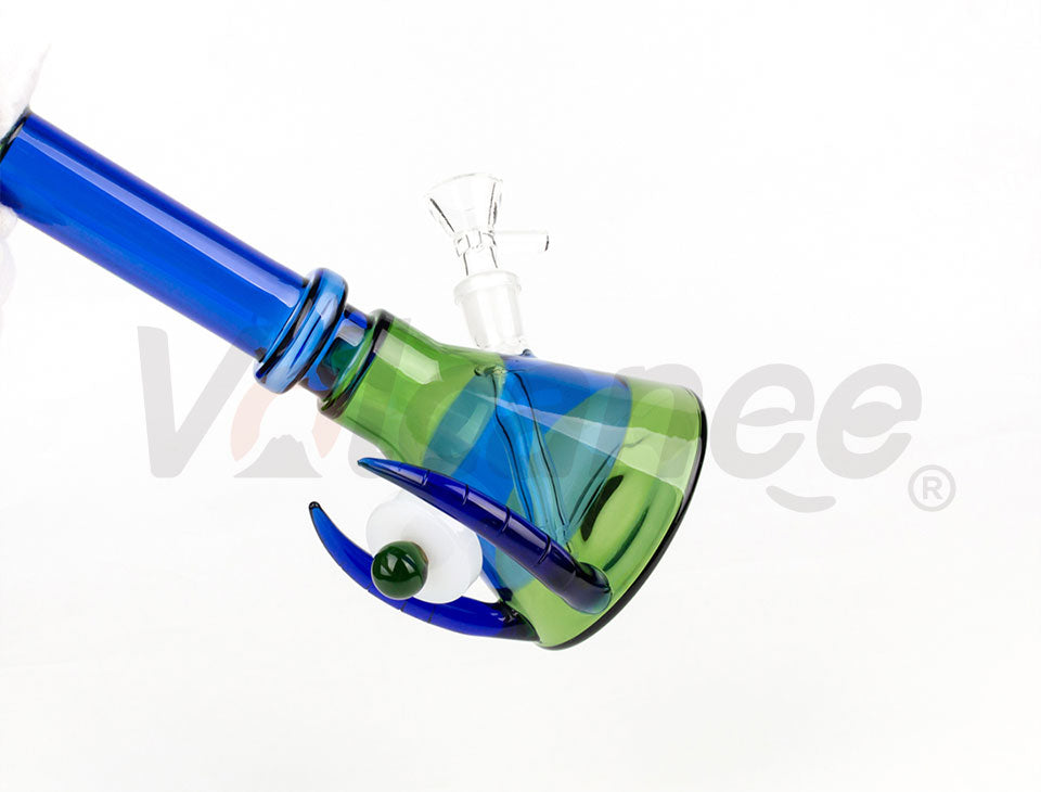 Tall Percolator Recycler Perc Glass Bong