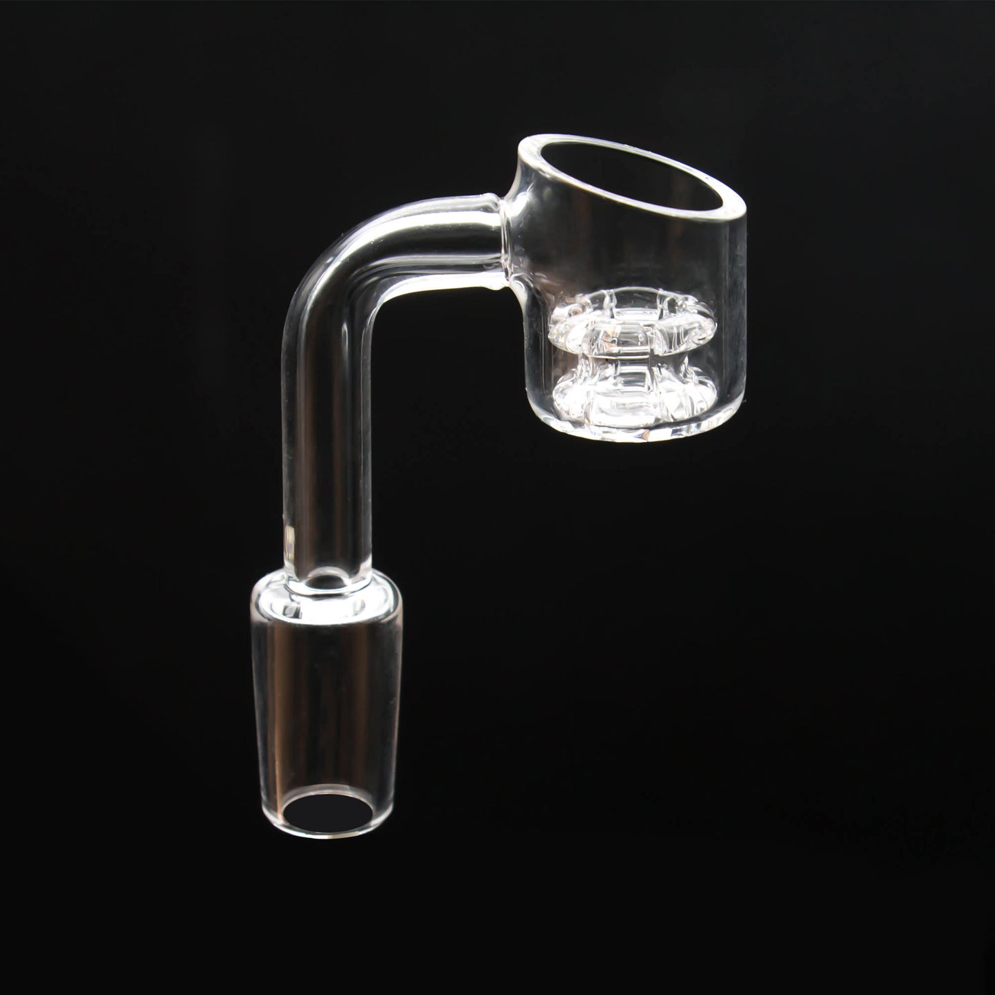 Volcanee Diamond Knot Quartz Banger