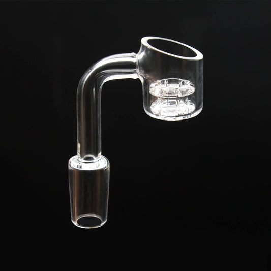 Volcanee Diamond Knot Quartz Banger