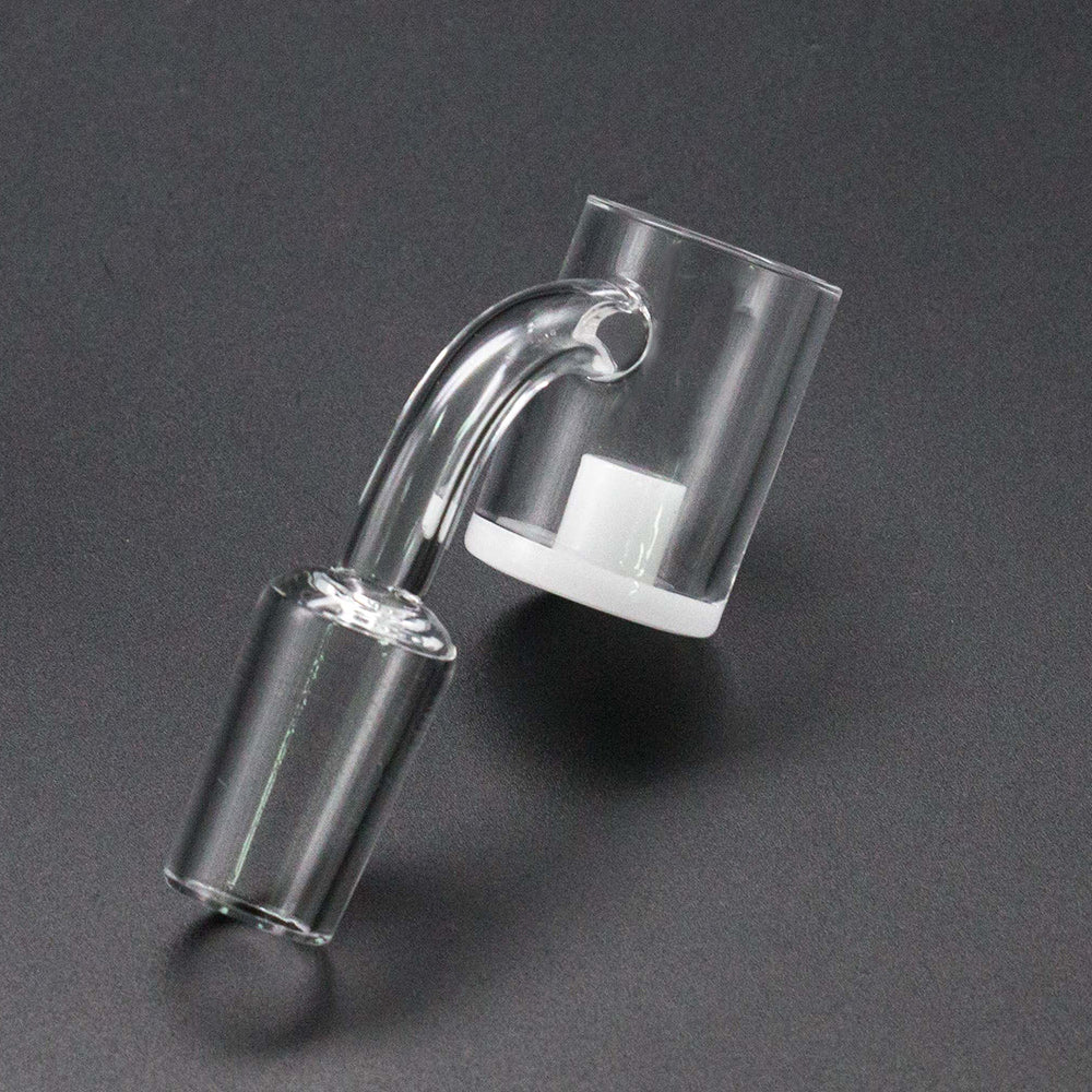 Volcanee Opaque Bottom Core Reactor Quartz Gavel Banger With Carb Caps
