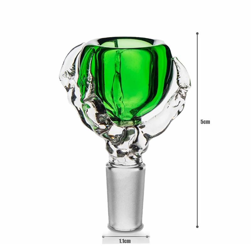 Wholesale 14mm Male High Quality Handmade Pipe Holder Glass Bowl