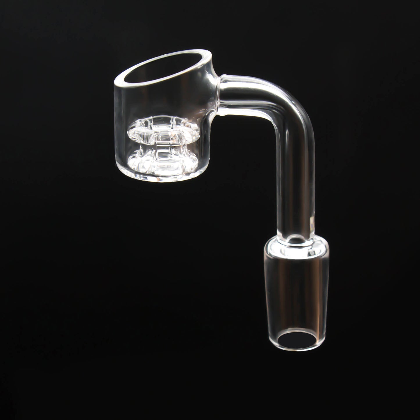Volcanee Diamond Knot Quartz Banger