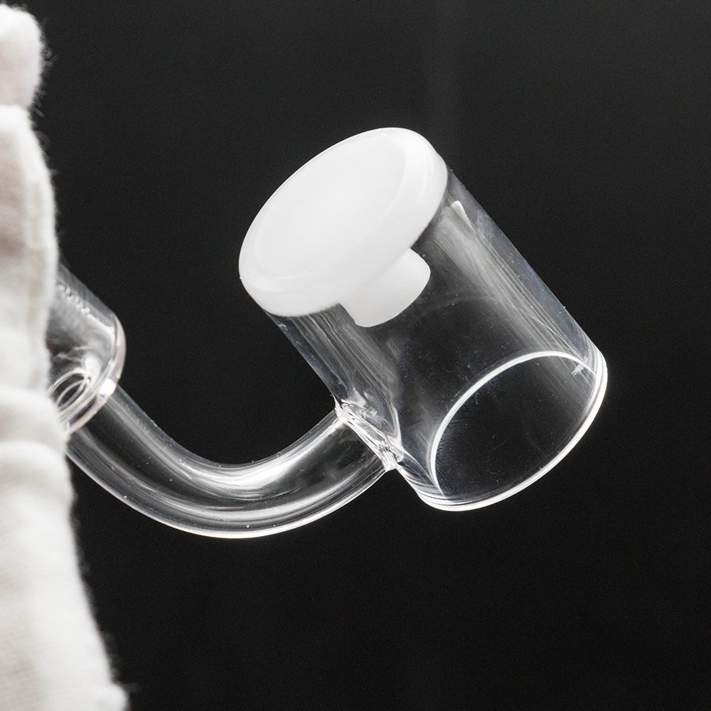 Volcanee Opaque Bottom Quartz Gavel Banger With Core Reactor