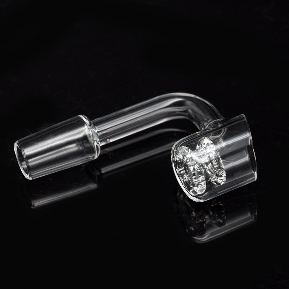 Volcanee Diamond Knot Quartz Banger