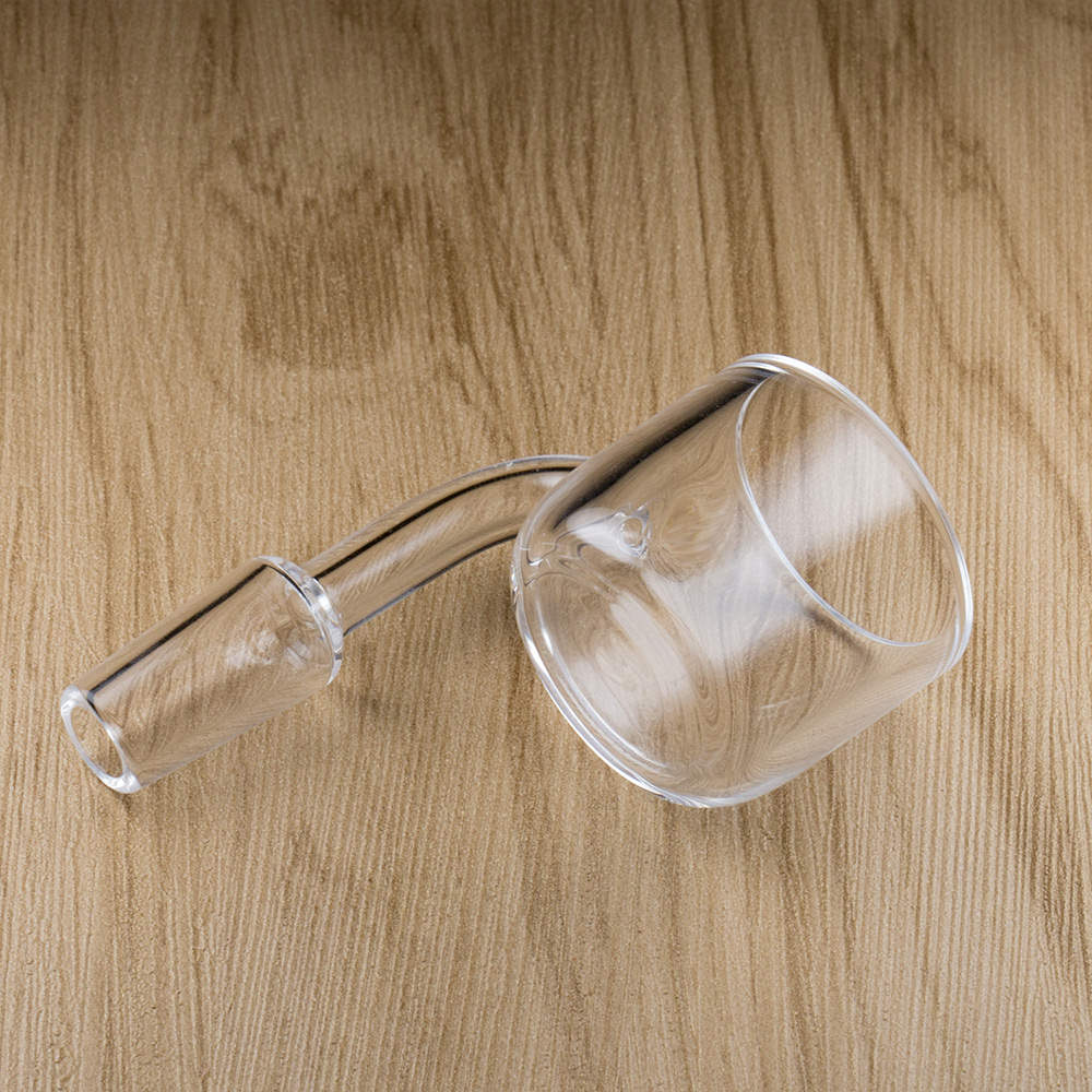 Volcanee XXXL 35mm OD Big Bowl Flat Top Quartz Banger 3 mm Thick