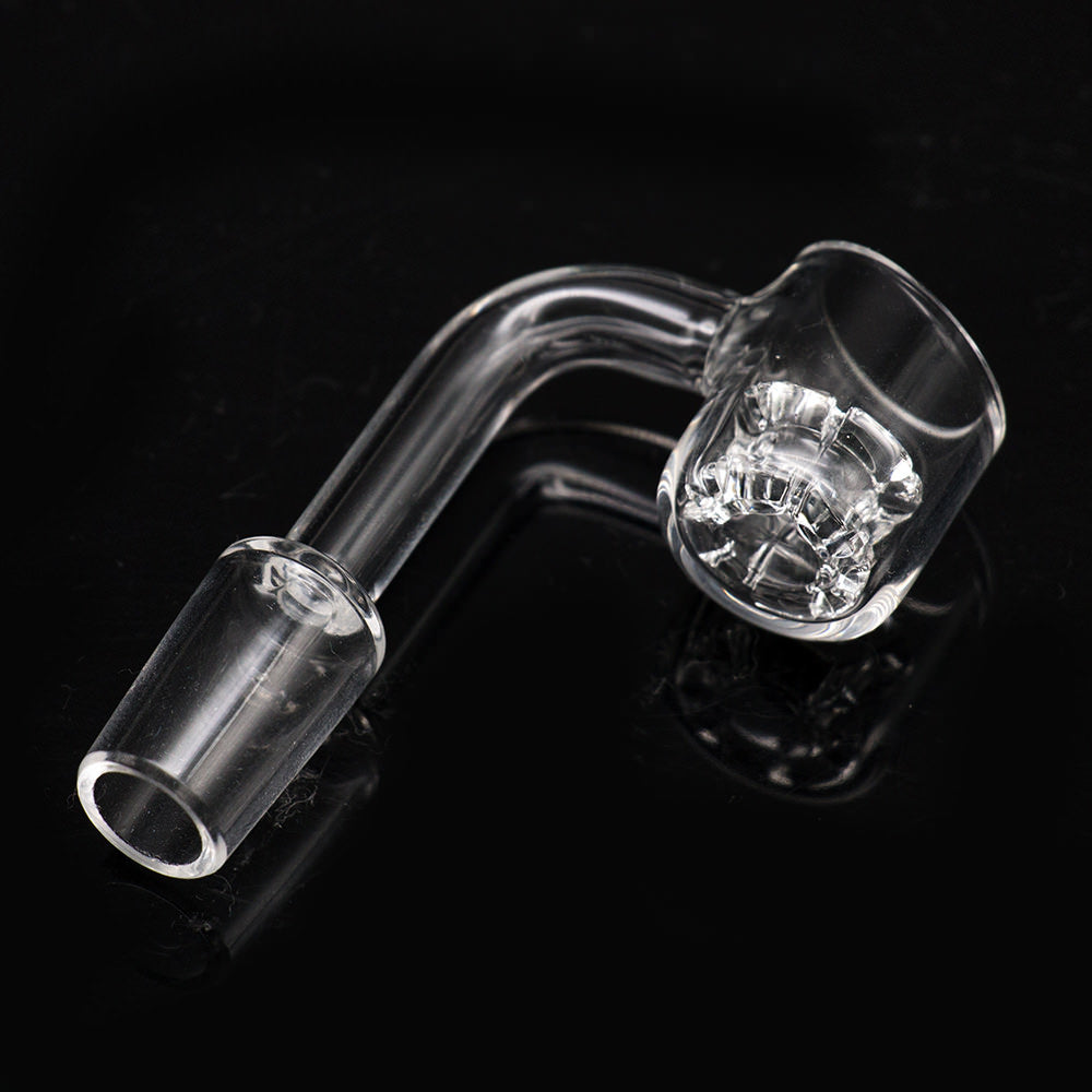 Volcanee Diamond Knot Quartz Banger