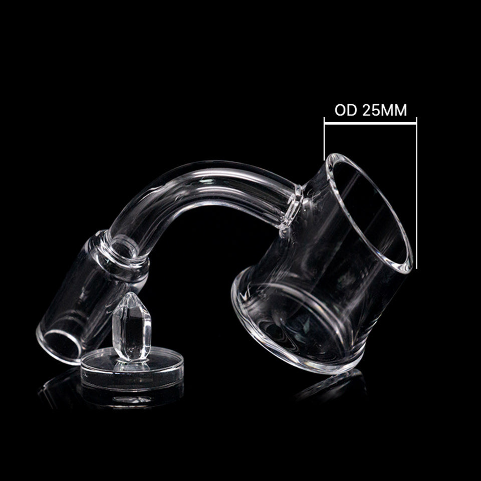Volcanee Diamond core reactor banger quartz Insert
