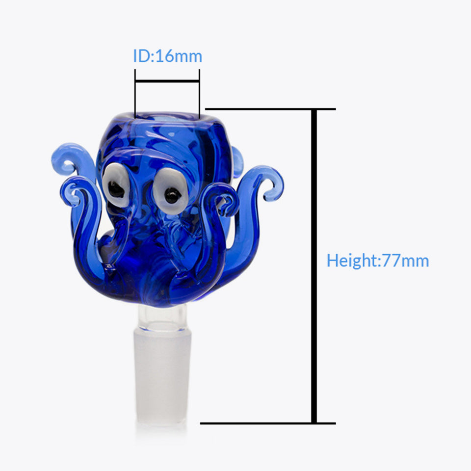 Octopus Style Glass Bowl