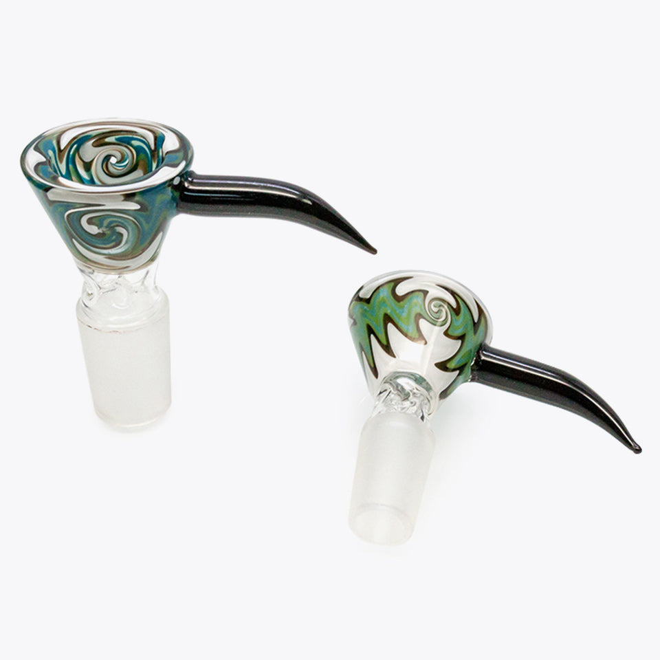 Volcanee 14mm 18mm Male Wig Wag Glass Bowls