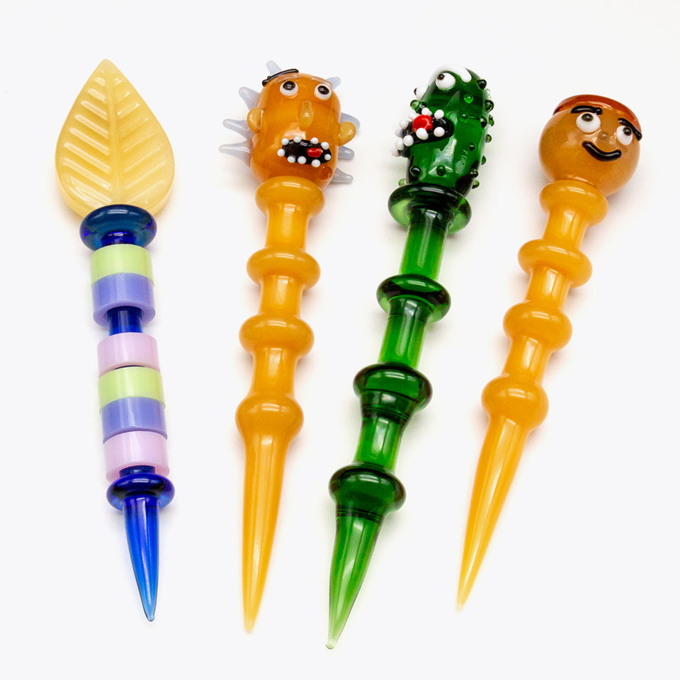 Volcanee Funny Glass Dabber Wax Oil Dab Tool