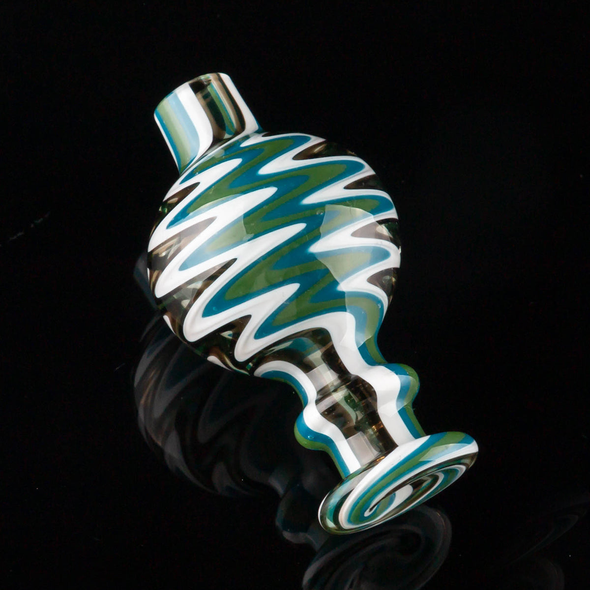 Volcanee US Color Glass Bubble Carb Caps For 25mm Quartz Banger