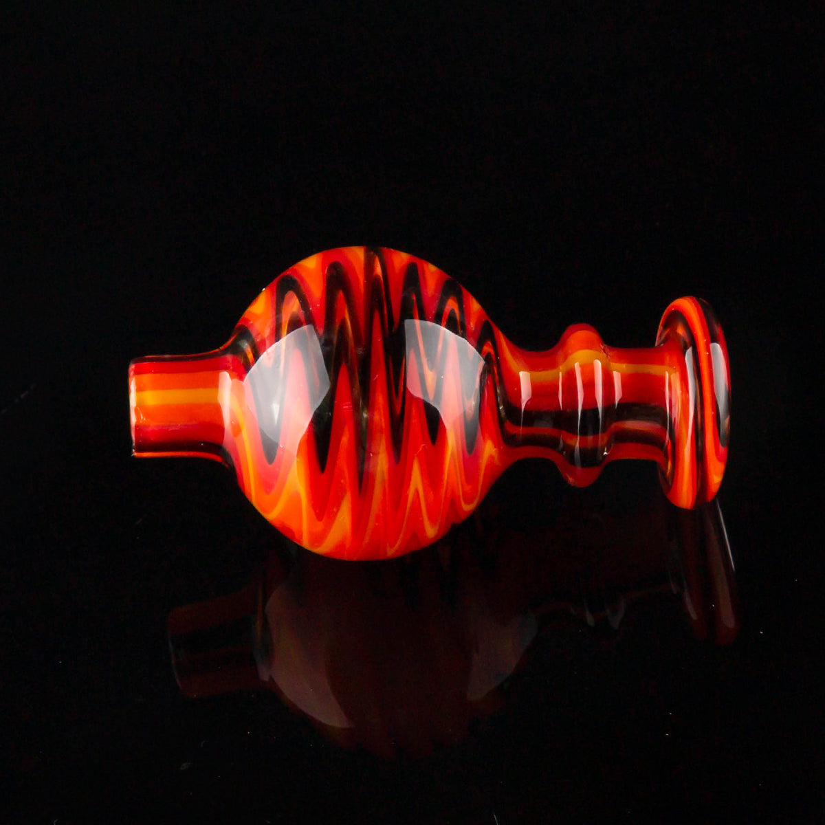 Volcanee US Color Glass Bubble Carb Caps For 25mm Quartz Banger