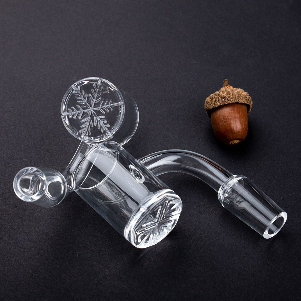 Volcanee New 4 Style Pattern Bottom Quartz Banger 25mm XL banger