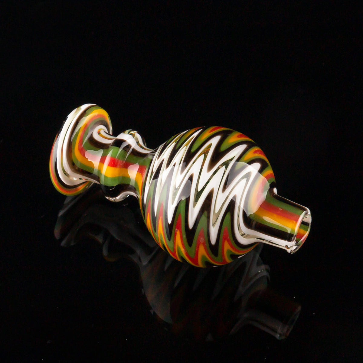 Volcanee US Color Glass Bubble Carb Caps For 25mm Quartz Banger