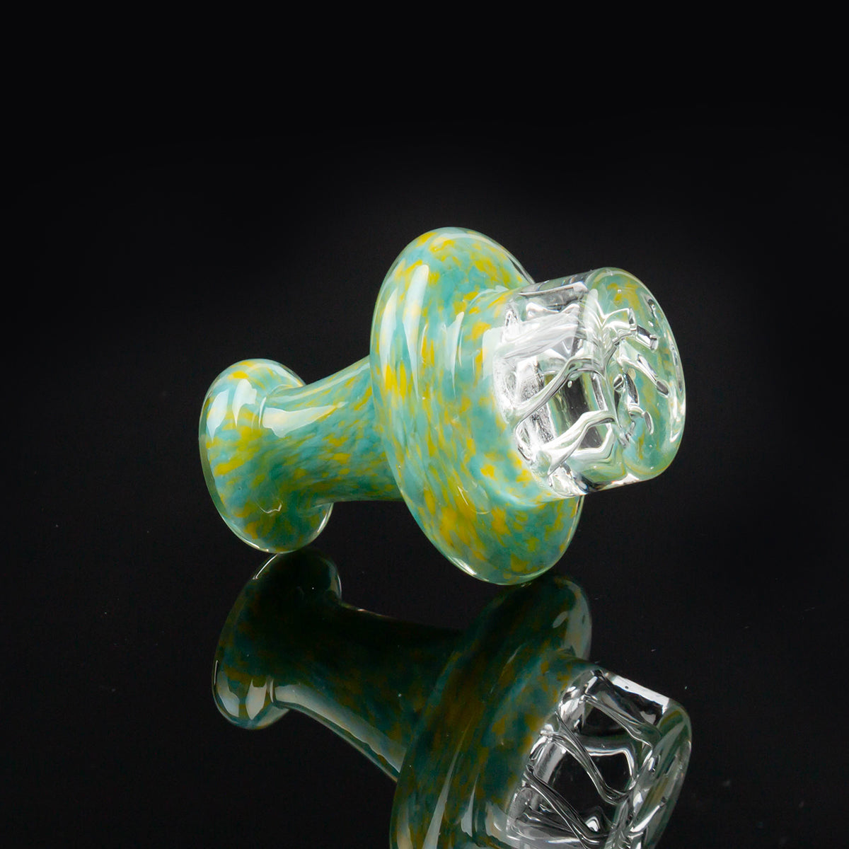 Volcanee Colorful Glass Carb Cap