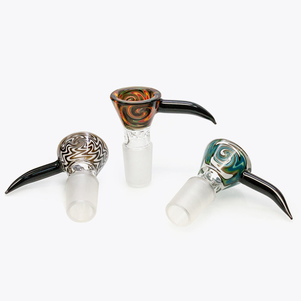 Volcanee 14mm 18mm Male Wig Wag Glass Bowls