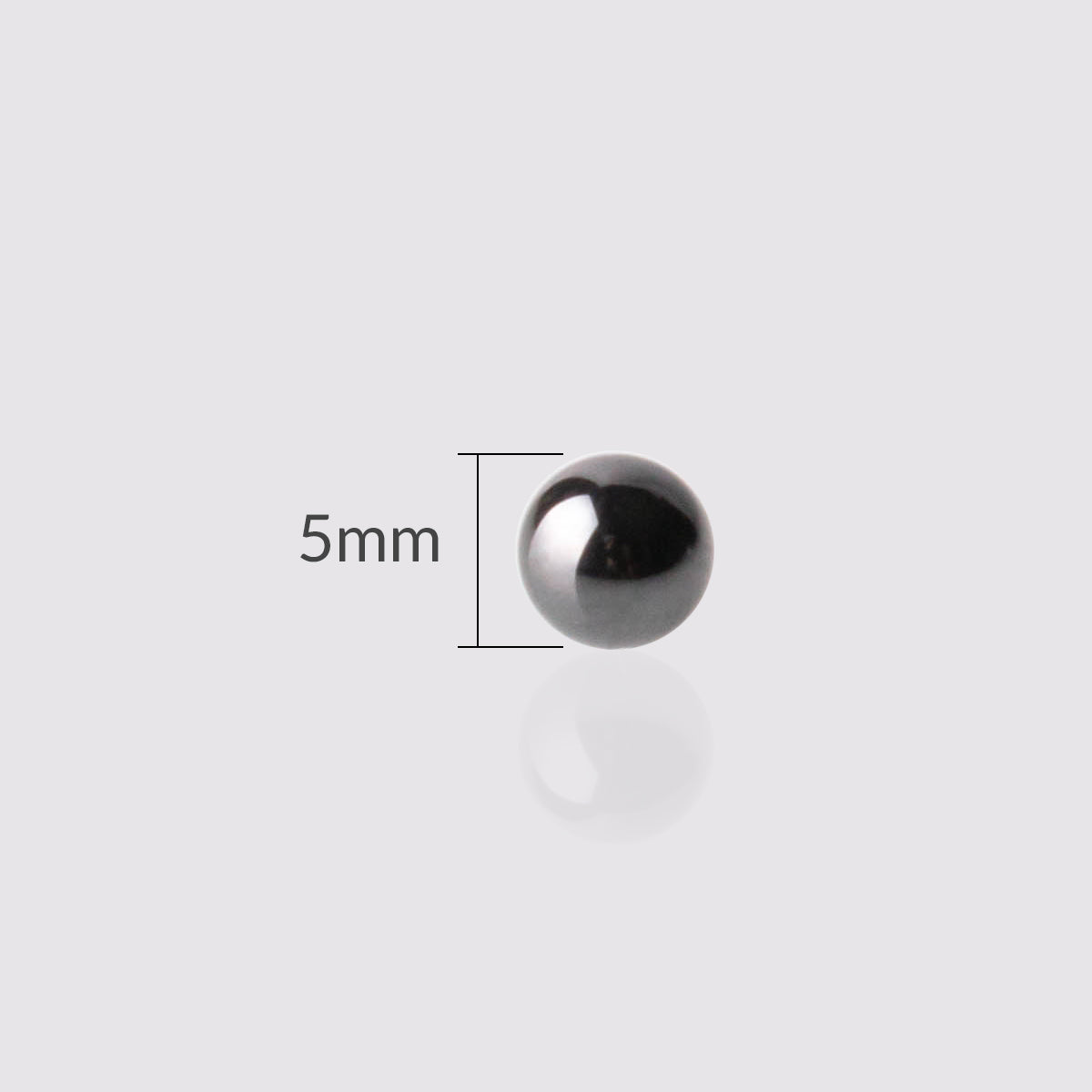 Volcanee 10pcs 5mm Silicon Carbide Sphere Black Sic Ball Terp Pearl