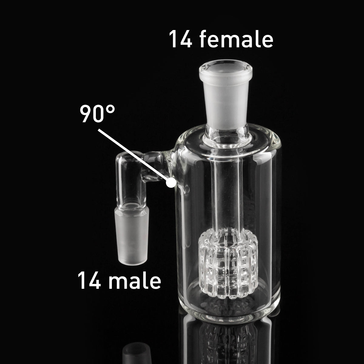 Volcanee Glass Ash Catcher