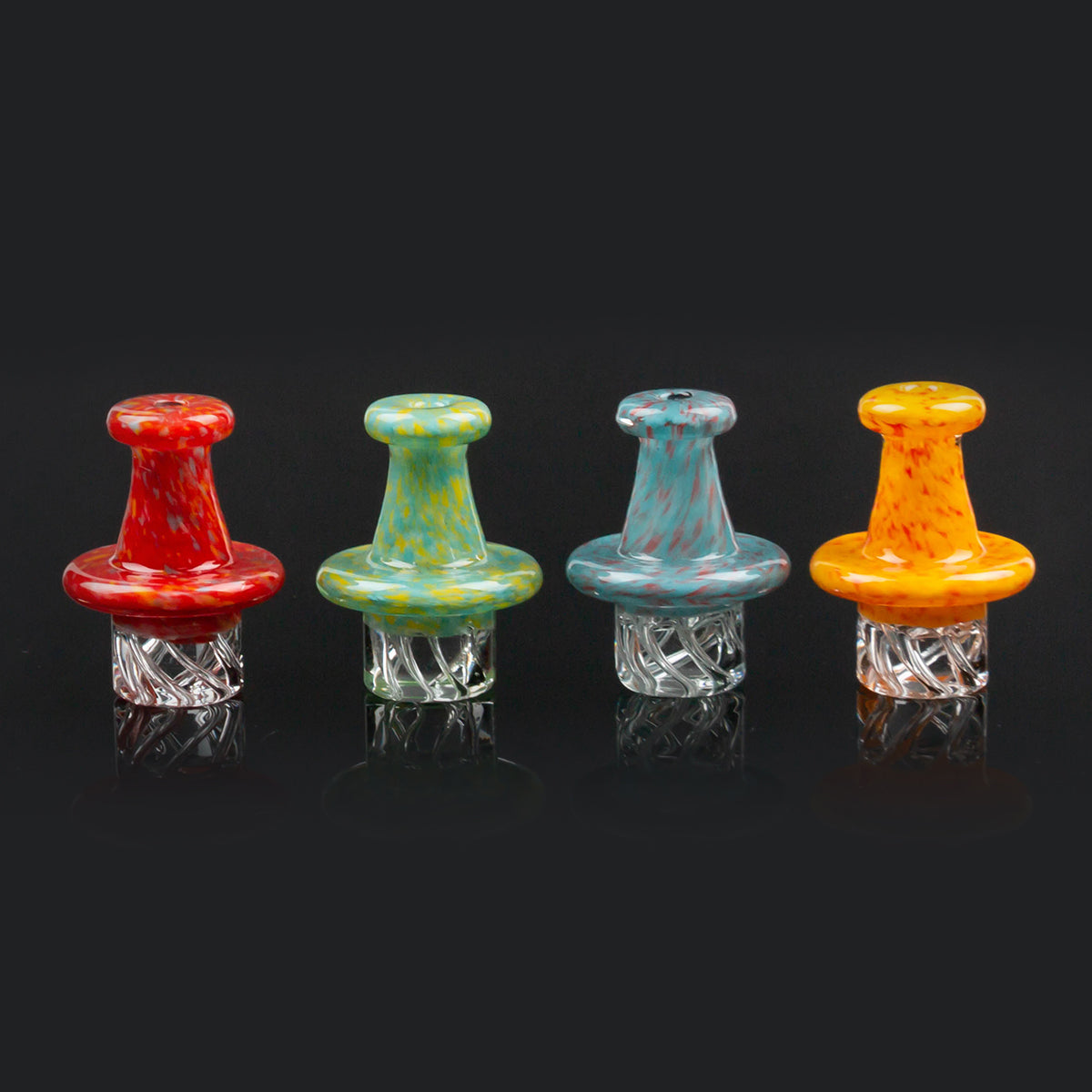 Volcanee Colorful Glass Carb Cap