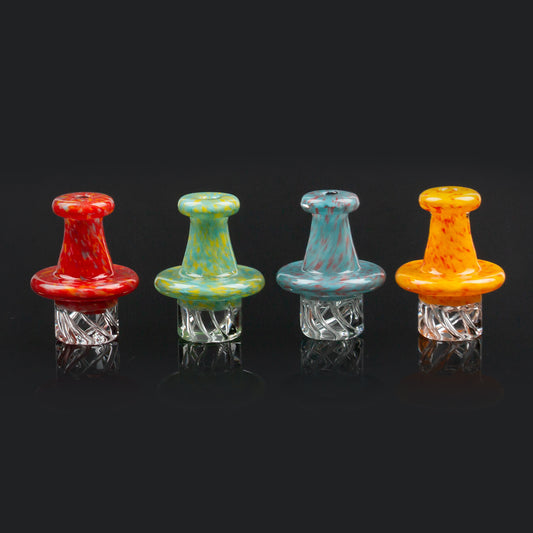Volcanee Colorful Glass Carb Cap