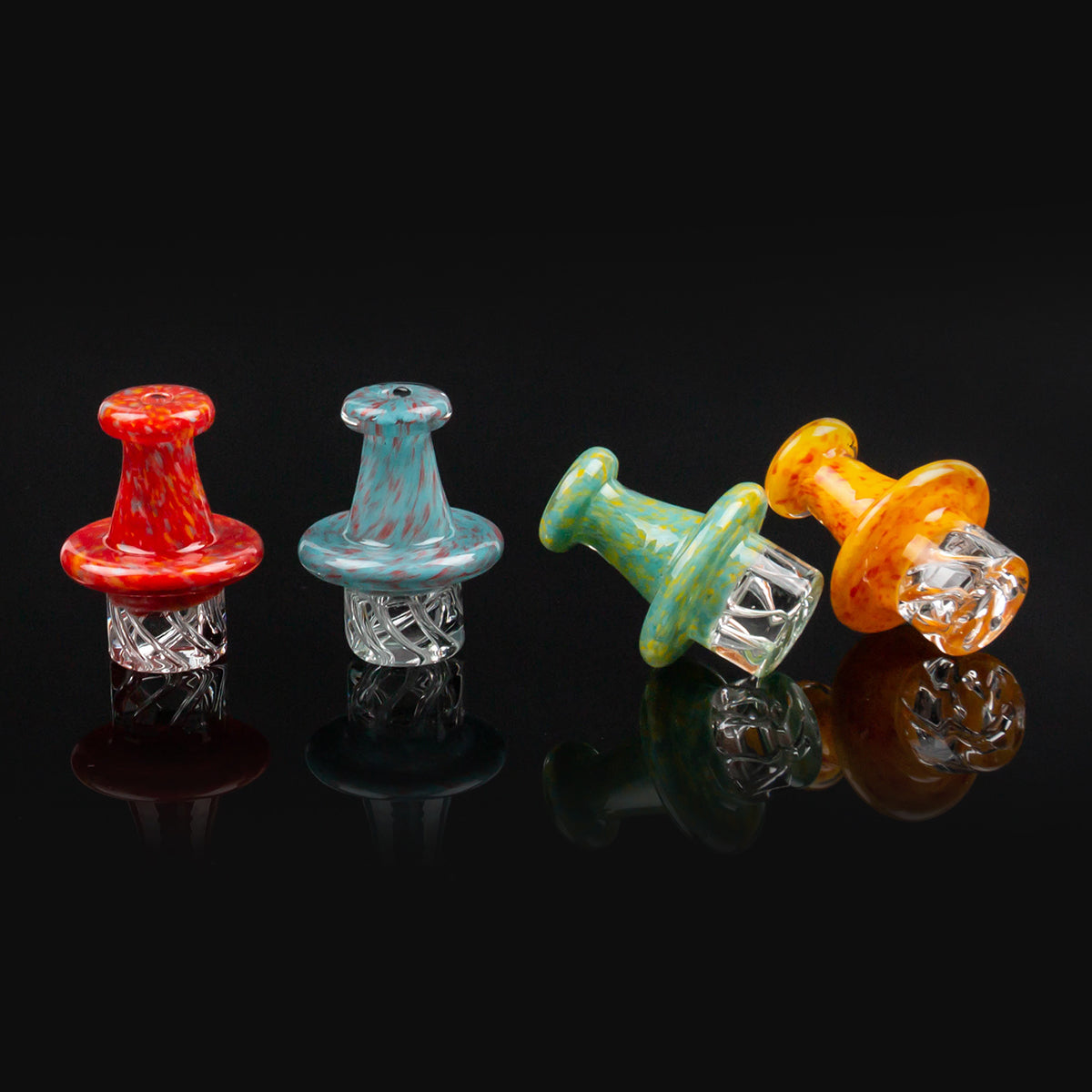 Volcanee Colorful Glass Carb Cap